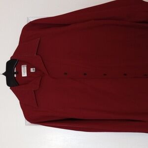 Van Heusen Poplin Style Shirt (Size: 16" neck; 34-35 waist; Large)